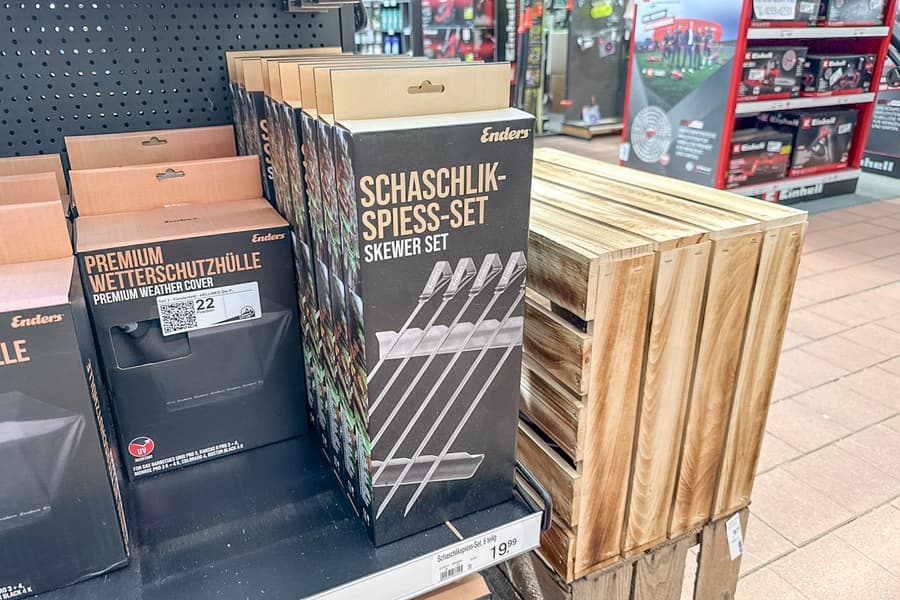 3 Schaschlikspieß Set Enders